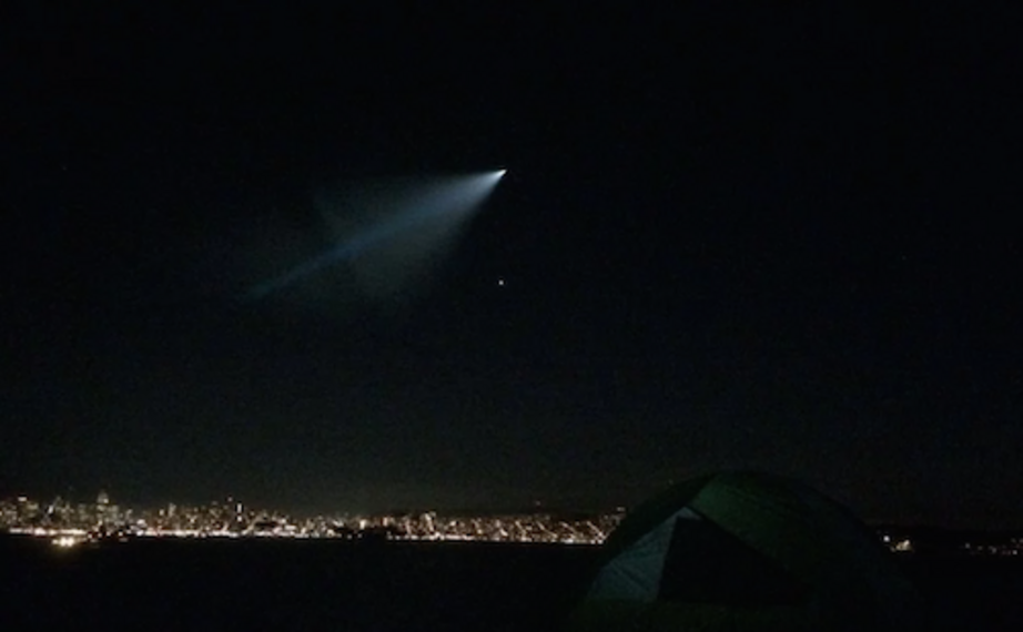 2015 Missile test over California.
