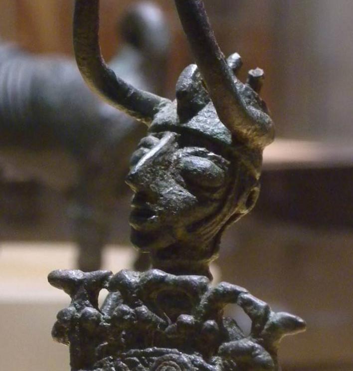 Bronze statuette of the Nuragic civilization