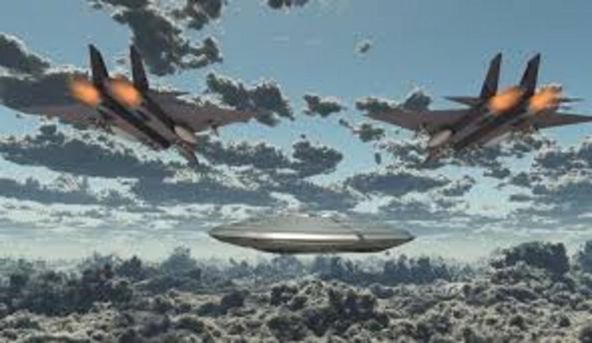 Horror as 'giant UFO' almost collides with air force jet above - Nexus ...