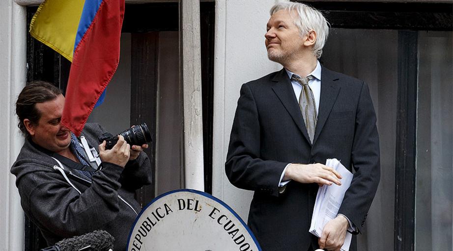 Assange claimed WikiLeaks does not publish from Ecuador. © Tolga Akmen / globallookpress.com