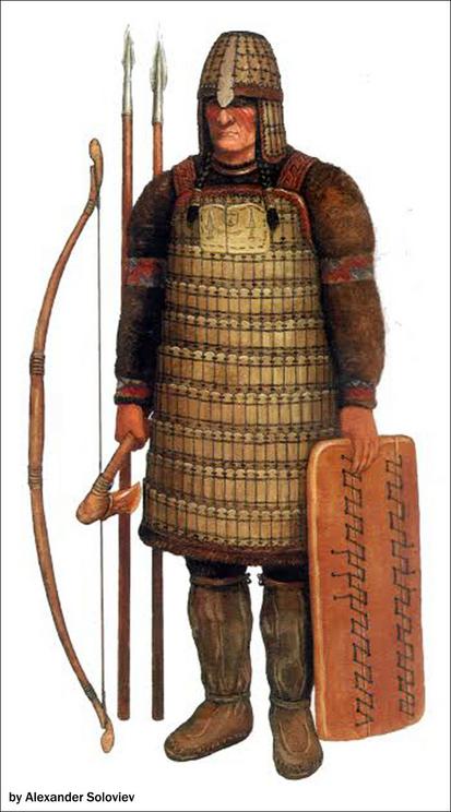 According to Gusev Yamal armor resembled the design used by Kulai peole.