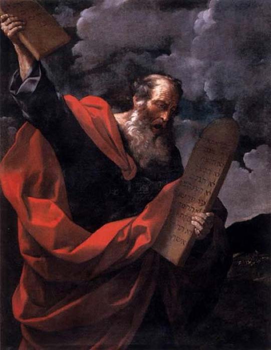 Moses with the Tables of the Law, Guido Rene