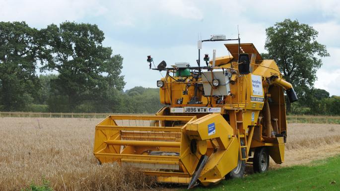 The robot-tended cereal was the first ever to be grown entirely by machines