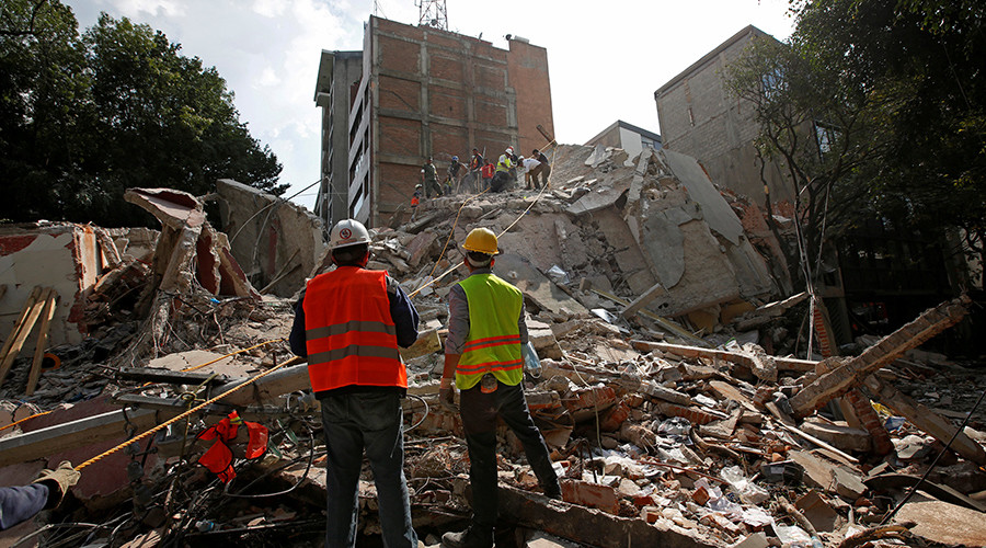 Mexico earthquake: a rush to save lives amid 'new national emergency ...