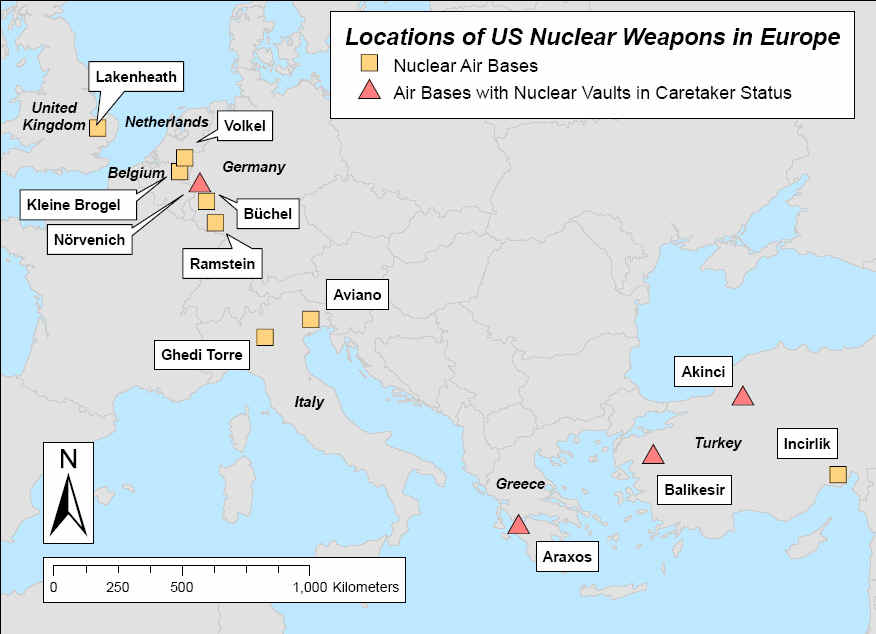 middle east countries with nuclear weapons