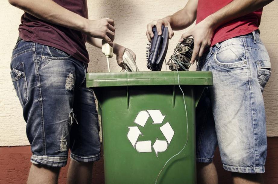 Whenever you replace an electronic, make sure you recycle your old one. 