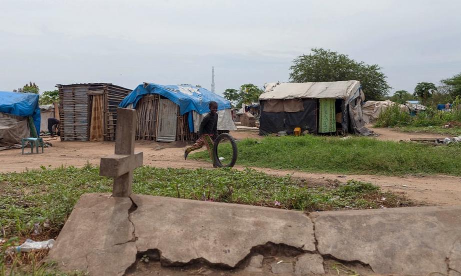 Thousands of people caught up in South Sudan’s civil war have sought sanctuary in Juba only to be reduced to living in St Mary’s cemetery. 