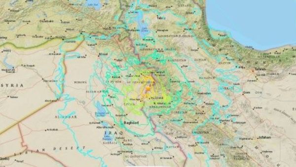 Area where earthquake occurred | Photo: earthquake.usgs.gov