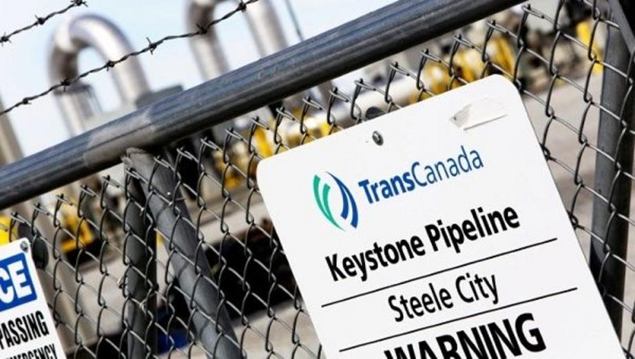A TransCanada Keystone Pipeline pump station operates outside Steele City, Nebraska. | Photo: Reuters