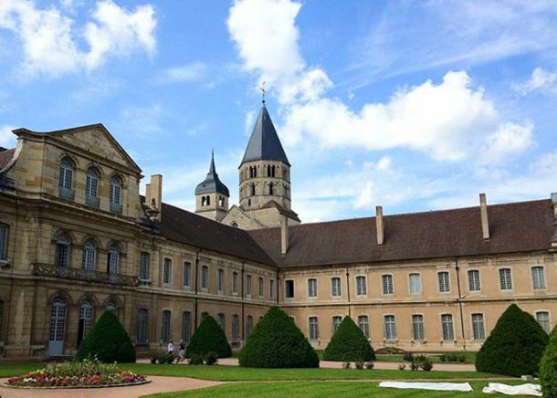 Cluny Abbey (or Cluni, or Clugny) is a Benedictine monastery in Cluny, Saône-et-Loire, built in Romanesque style 