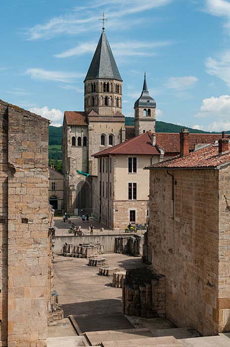 In 1790 during the French Revolution, the abbey was sacked and mostly destroyed.