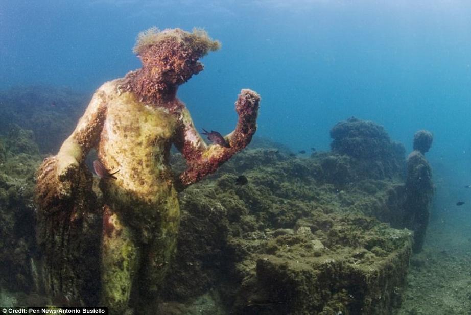 Revealed: the sunken Roman city that was once the resort of the super ...