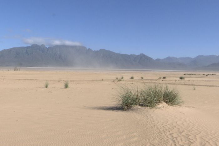 Theewaterskloof appears more like a desert region now than a dam.