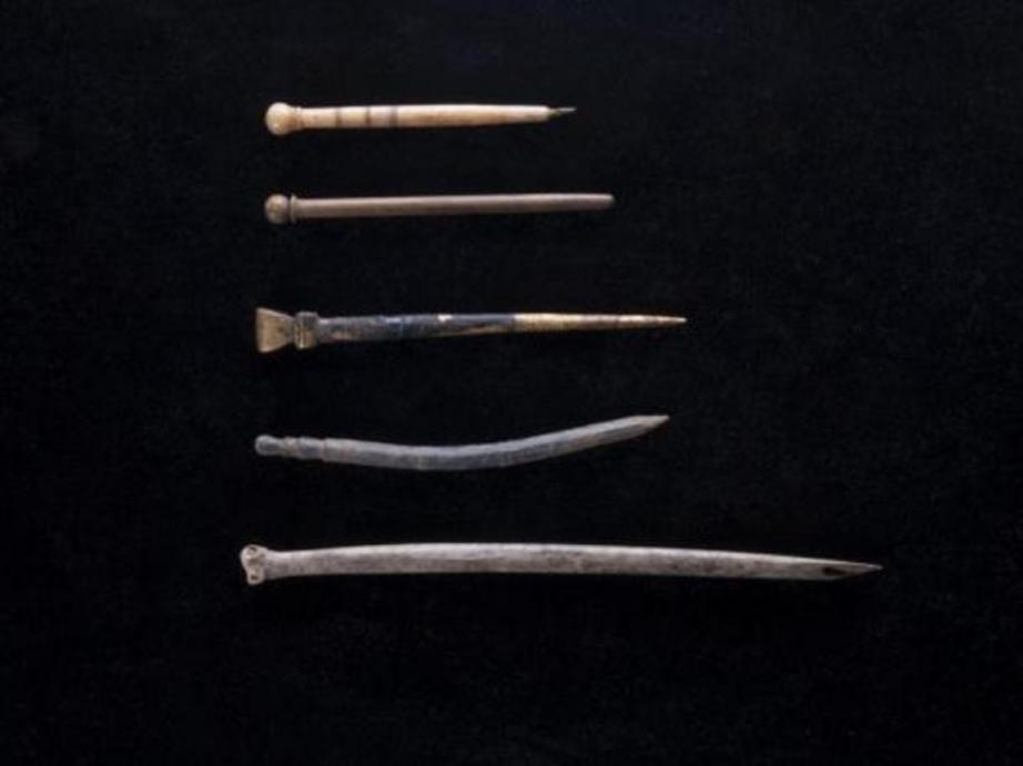 Tools of medieval wisdom unearthed beneath England’s ancient academic