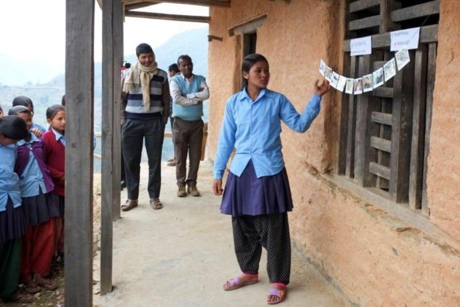 Be Artsy's Rato Baltin Pilot Project has been using photography to help re-educate school-aged Nepalese girls about Chhaupadi.