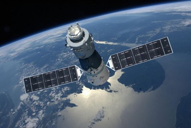 Tiangong-1 is 12 metres long and weighs 8.5 tonnes.