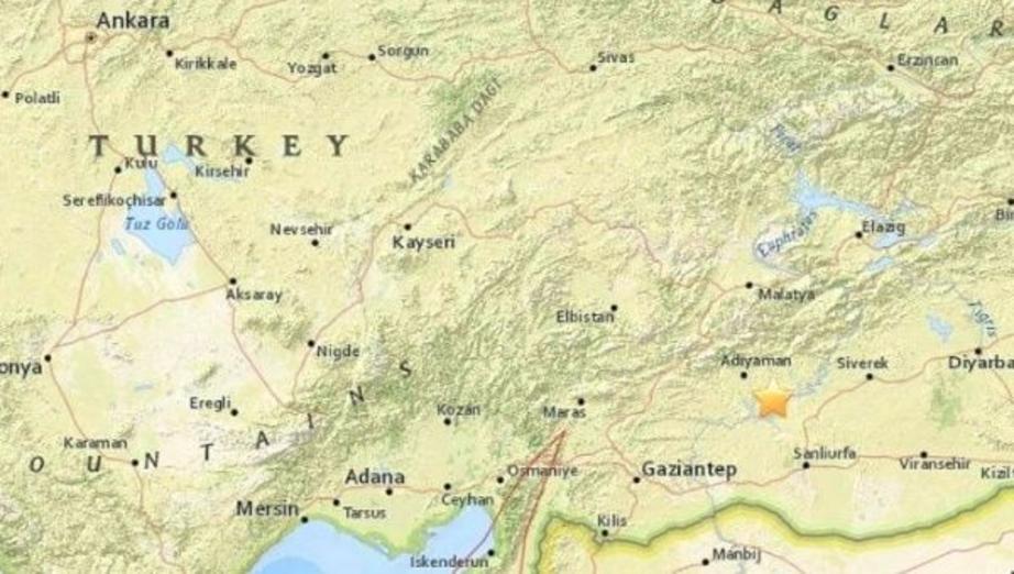 Turkish state-run news agency said the quake was followed by 8 minor aftershocks.